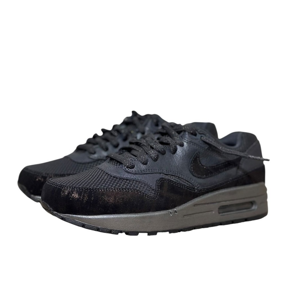 Nike Air Max 1 PRM Metallic Hematite Anthracite Sneakers 454746-007 Women's 7.5